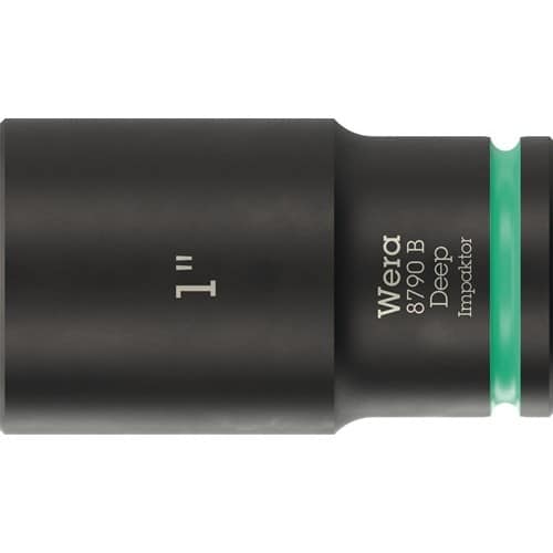 WERA Steckschlüsseleinsatz 8790 B Impaktor Deep 3/8 Zoll 11/16 Zoll L.63mm WERA