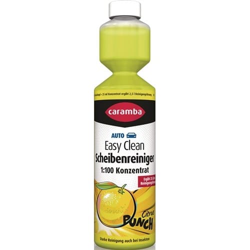 CARAMBA Scheibenreiniger Sommer Easy Clean Konzentrat 1:100 250ml Dosierflasche CARAMBA