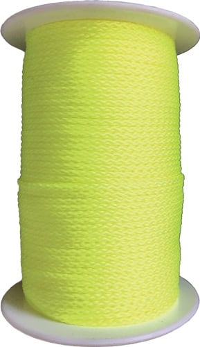 Pflastererschnur L.100m D.3mm 100kg PP gelb,fluoresz.