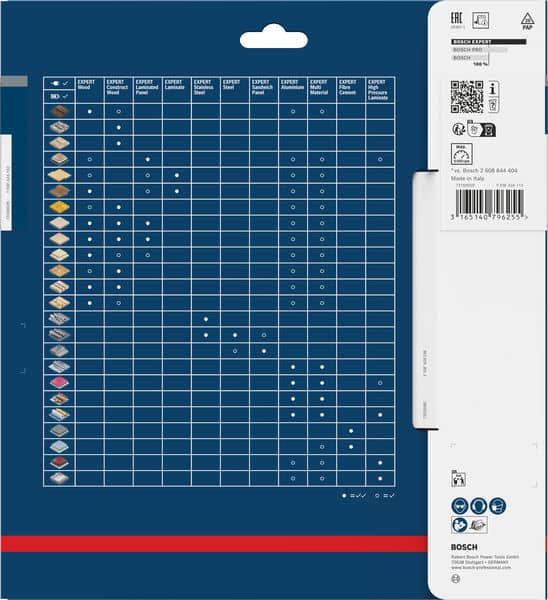 BOSCH Kreissägeblatt Expert for Wood, 210 x 30 x 2,8 mm, 40