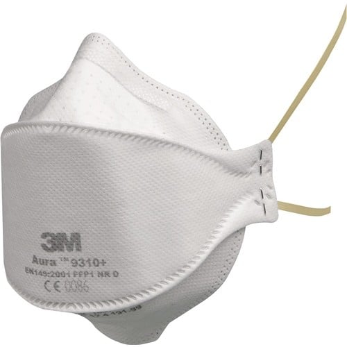 3M Atemschutzmaske Aura™ 9310+ FFP1 NR D o.Ausatemventil faltbar 3M