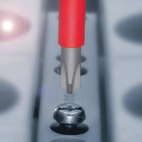 WERA Wechselklingen KK VDE 62 i PH/S TiE PH/S 1 L.157mm Black Point 6-kant-Antrieb9mm