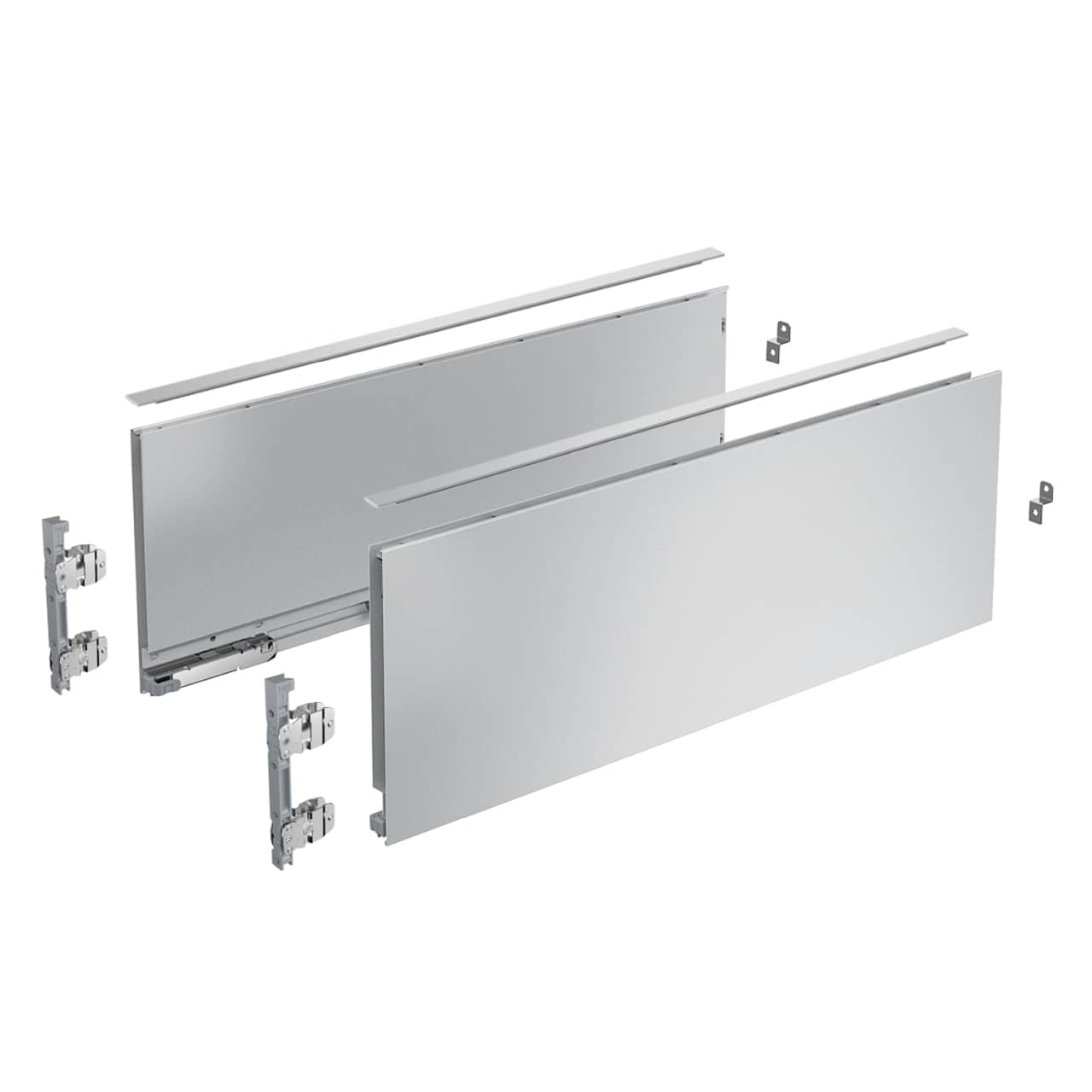 HETTICH AvanTech YOU Set Zarge Höhe 187 mm, NL 270 mm, anthrazit, links und rechts, 9255342