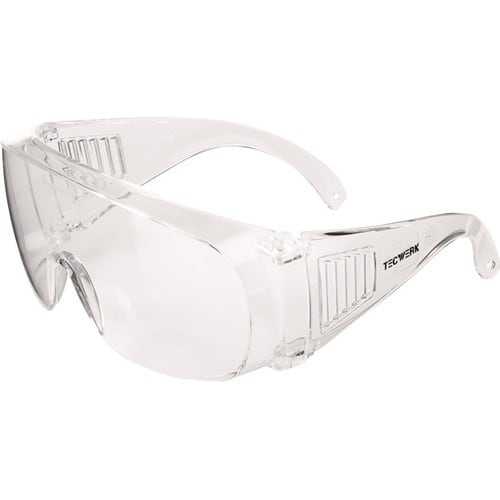 TECWERK Schutzbrille EN 166 Scheiben klar PC TW