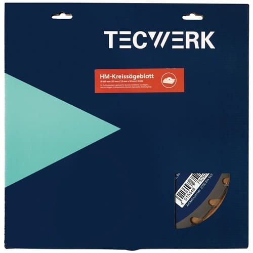 TECWERK Tischkreissägeblatt AD 400mm Z.28 HB Schnitt-B.3,5mm TECWERK