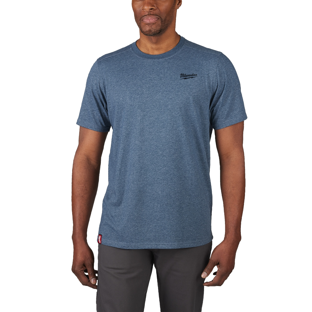 MILWAUKEE Hybrid-T-Shirt blau HTSSBLU-S
