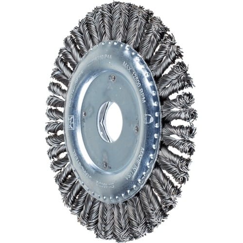 PFERD TOOLS Rundbürste RBG 12506 D.125mm Drahtstärke 0,5mm STA 6mm PFERD