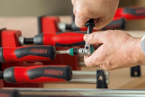 BESSEY Korpuszwinge KREV150-2K Spann-W.1500mm A.95mm Spreiz-W.min./max.260/1610mm