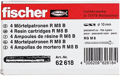 FISCHER Mörtelpatrone RSB 8 B (4)