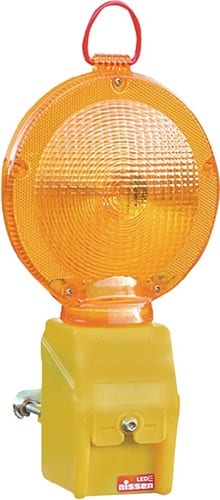 Baustellenwarnleuchte MonoLight LED Leuchtenkopf drehbar NISSEN