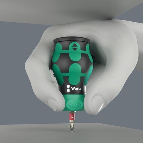 WERA Magazinbithalter KK Stubby Magazin RA 1 6-tlg.BZT Schlitz/PH/TORX® WERA