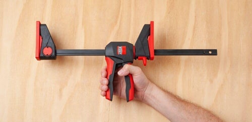 BESSEY Einhandzwinge EZ360 Spann-W.150mm A.80mm Spreiz-W.195-315mm BESSEY