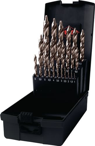 Spiralbohrer-Satz DIN 338 ULTIMATECUT FS RUKO