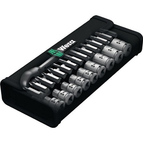 WERA Steckschlüsselsatz 8100 SA 8 Zyklop 28-tlg.1/4 Zoll SW 5-13mm Z.72 6KT WERA
