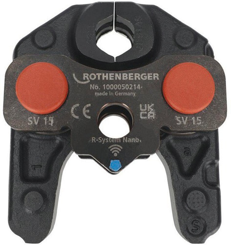 ROTHENBERGER Pressbacke ROMAX NANO iJAW 32 kN NW 15mm Typ SV Spezialstahl