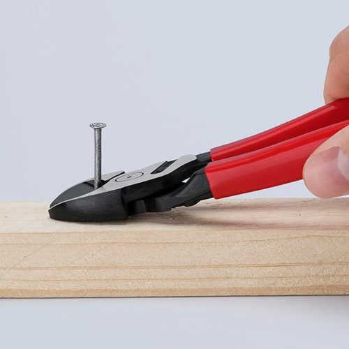 KNIPEX Kraftseitenschneider L.200mm Form 2 Ku.-Überzug KNIPEX