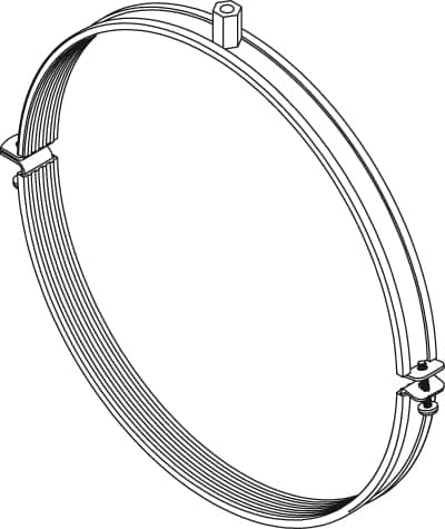 FISCHER Lüftungskanalschelle LGS 800