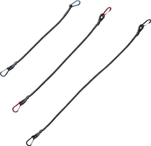 UNITEC Gepäckspannerset 3-tlg.L.60,80,100cm m.Karab.h.UNITEC