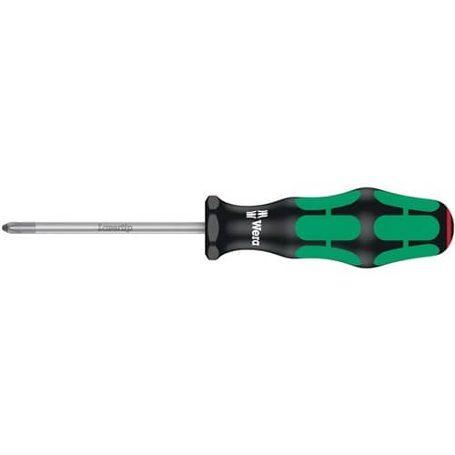 WERA Schraubendreher 350 PH Gr.PH 1 Klingen-L.80mm 2K-Griff Rundkl.WERA