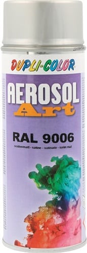 DUPLI-COLOR Buntlackspray AEROSOL Art weißalu.seidenmatt RAL 9006 400ml Spraydose