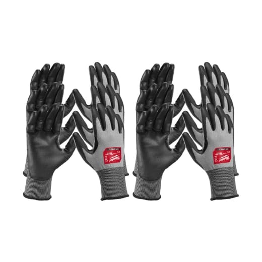 MILWAUKEE Größe 11 (XXL) 12er Pack HI-DEX Schnittschutzhandschuhe Klasse C