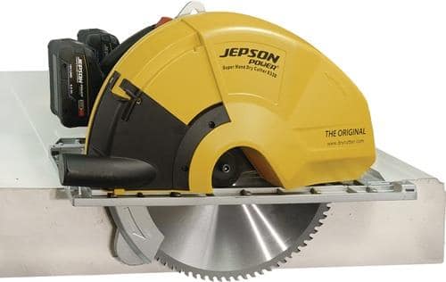 JEPSON Akku-Metallhandkreissäge Dry Cutter 8320E 2x18V 5,5Ah Schnitt-T.90Grad 120mm