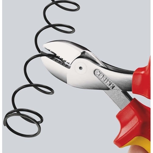 KNIPEX Kompaktseitenschneider X-Cut® L.160mm VDE Mehrkomp.-Hüllen VDE KNIPEX