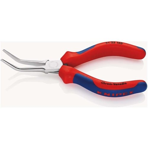KNIPEX Nadelzange L.160mm 45Grad gew.verchr.Mehrkomp.-Hüllen KNIPEX