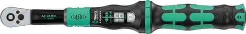 WERA Drehmomentschlüssel Click-Torque Lock A 5 R/L 1/4 Zoll 2,5-25 Nm WERA