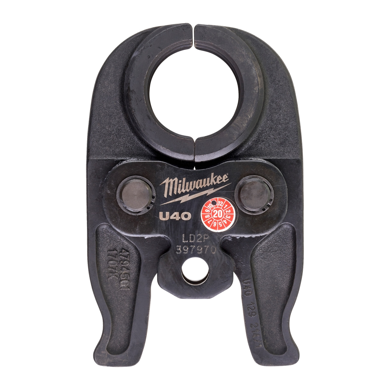 MILWAUKEE Nennweite U40 für 12 V Presswerkzeug Pressbacke J12-U40