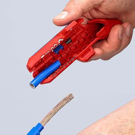 KNIPEX Univ.Abmantelungswerkzeug ErgoStrip® Gesamt-L.130mm KNIPEX