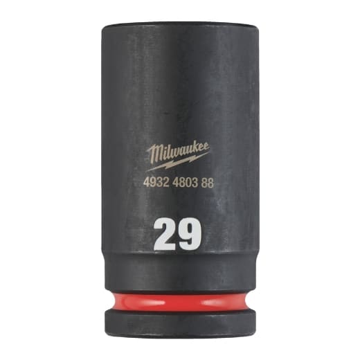 MILWAUKEE 29 x 90 mm SHOCKWAVE Schlagnuss 3/4" lang