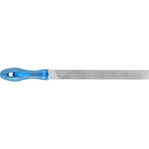 PFERD TOOLS Werkstattfeile DIN 7261 L.250mm Q.25x6mm Hieb 2 Flachstumpf 2K-Ergo PFERD