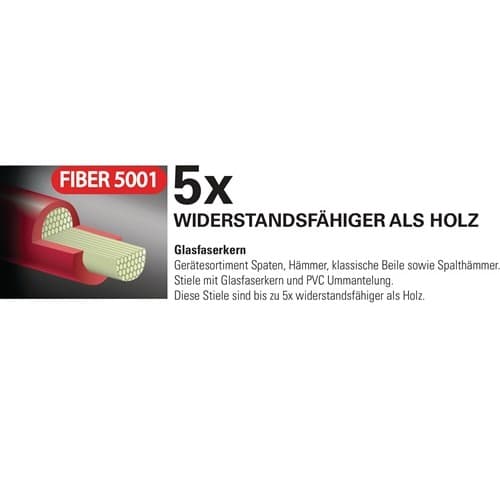 POLET Drainierspaten Fiber 5001 380x140mm 850mm m.T-Griff POLET