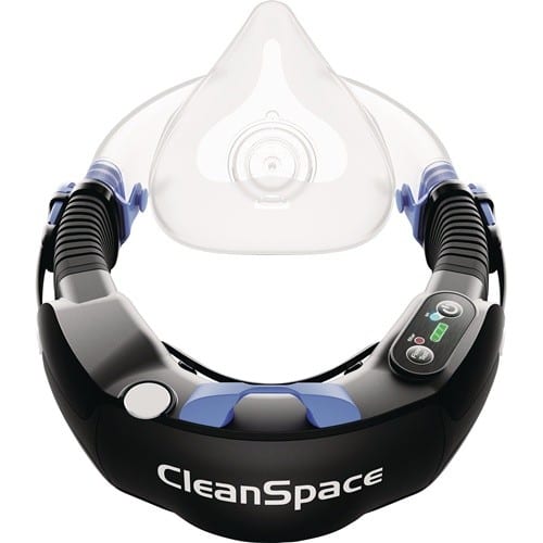 CLEANSPACE Halbmaske CS3004 WORK EN 12942 inkl.Textil-Kopfband mittel