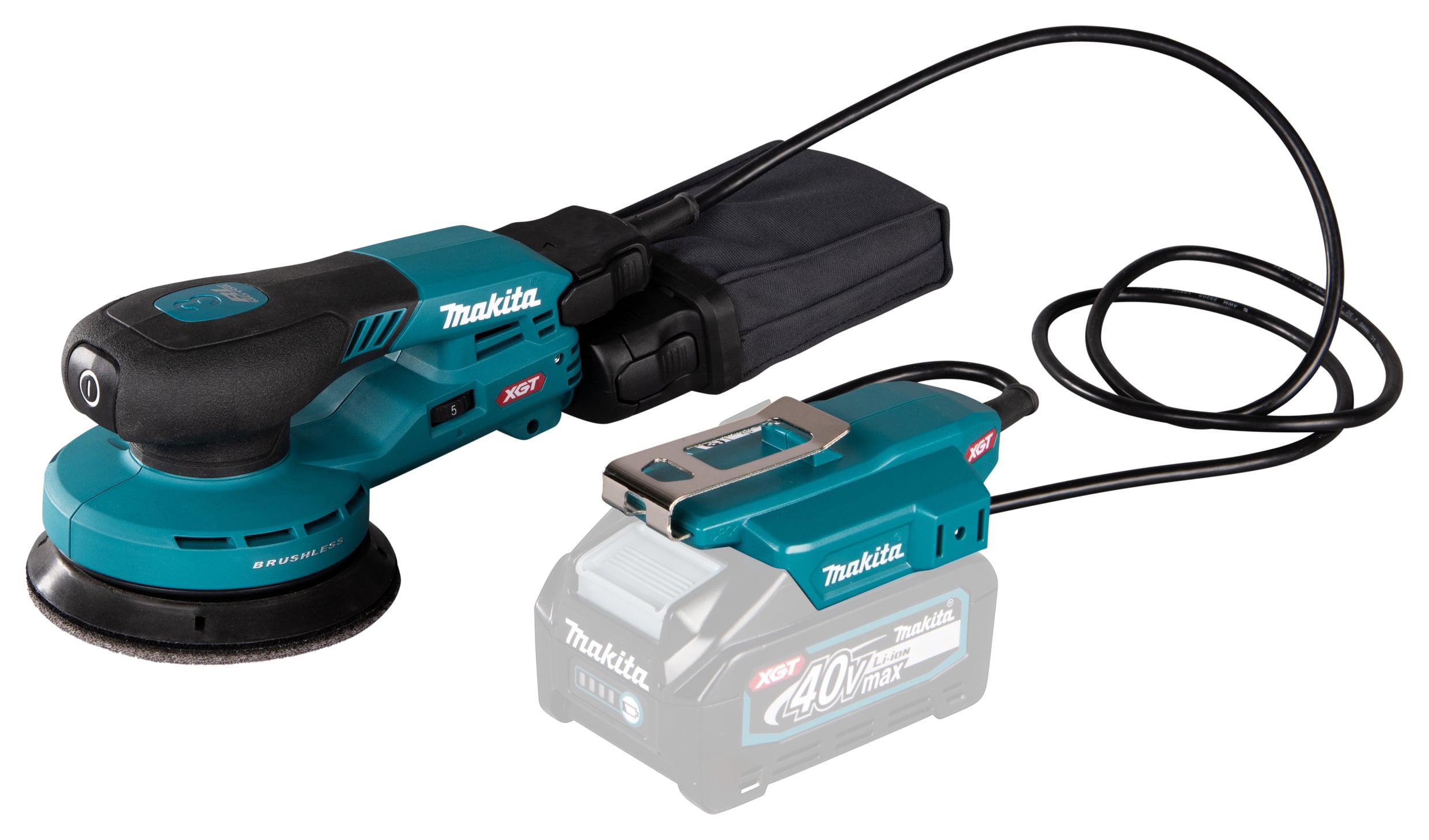 MAKITA Akku-Exzenterschleifer 40V BO003CGZ ohne Akku und Ladegerät