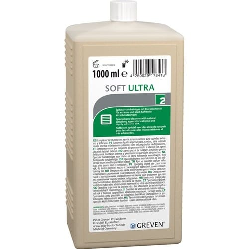 GREVEN Spezialhandreinigung GREVEN® SOFT ULTRA 1l Naturreibemittel GREVEN
