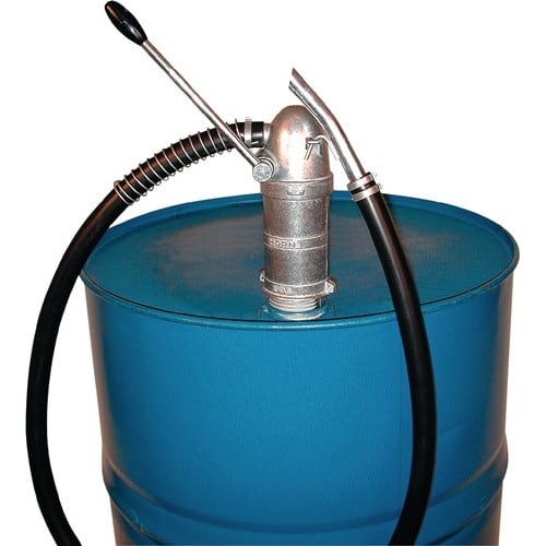 TECALEMIT Handkolbenpumpe Zinkdruckg.0,25 l/Hub geeignet f.Diesel,Heizöl TECALEMIT