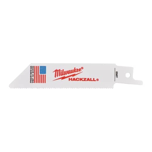 MILWAUKEE 100 x 1,4 mm für C12 HZ Säbelsägeblatt HACKZALL Metall