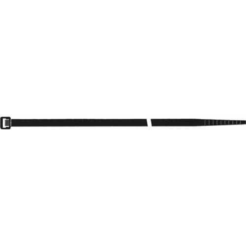 SAPISELCO Kabelbinder L.100mm B.2,5mm PA 6.6 schwarz 100St./Btl.SAPISELCO