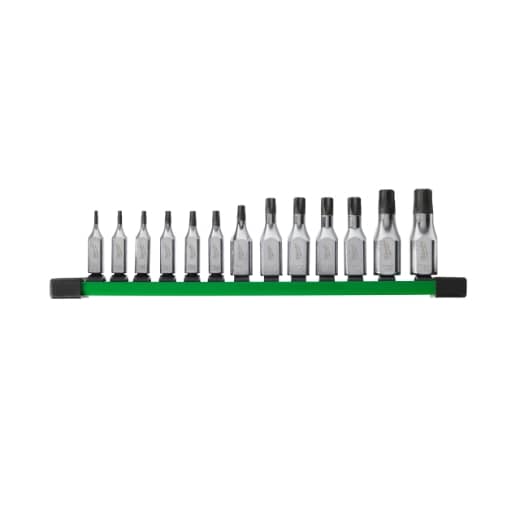 MILWAUKEE 13-teilig TX Bit-Steckschlüsseleinsatz 1/4" und 3/8" Set