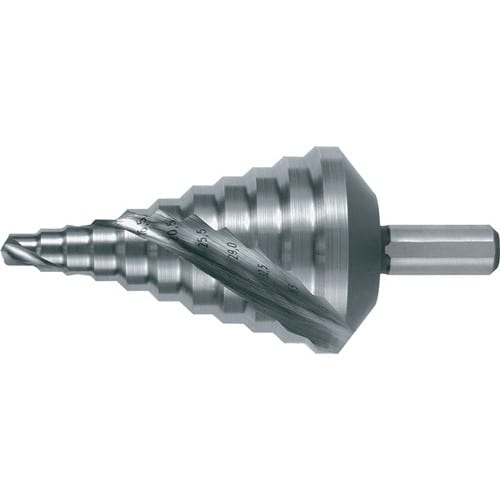 RUKO Stufenbohrer Bohrber.6,5-40,5mm HSS Spiralnut Z.2 Stufen 11 RUKO