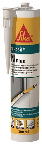 SIKA Silicondichtstoff SIKASIL N plus transp.300 ml Kartusche SIKA