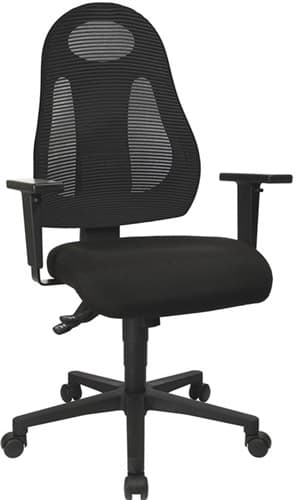 TOPSTAR Bürodrehstuhl mit Synchrontechnik ohne Armlehnen TOPSTAR