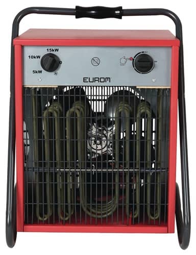 EUROM Elektroheizer 570 m³/h 0/5000/10000/15000 W 32 A EUROM