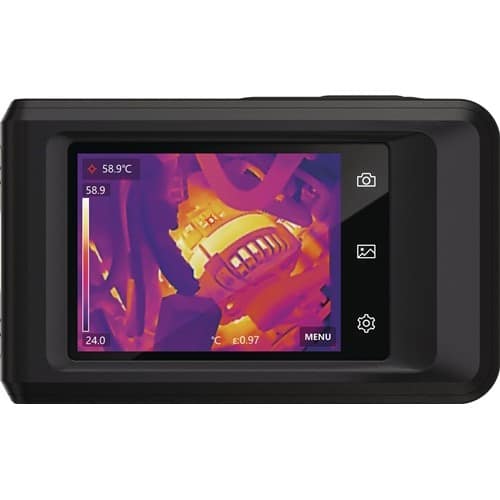 TESTBOY Wärmebildkamera TV 296 3,5Zoll Farb-Display 256x192 Bildpunkte-20 b.+400GradC