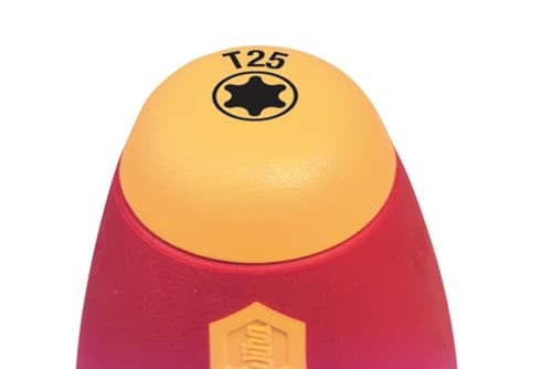 WIHA Schraubendreher 3251 Gr.T 25 Klingen-L.125mm VDE isol.slim Fix WIHA