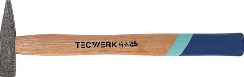 Schlosserhammer 400g Stiel-L.320mm Hickory TECWERK