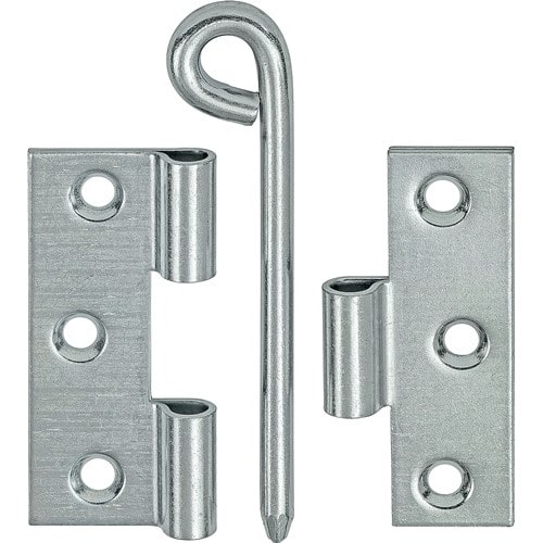 VORMANN Kulissenscharnier H.70mm B.55mm S.3mm STA blau verz.geschlagen VORMANN