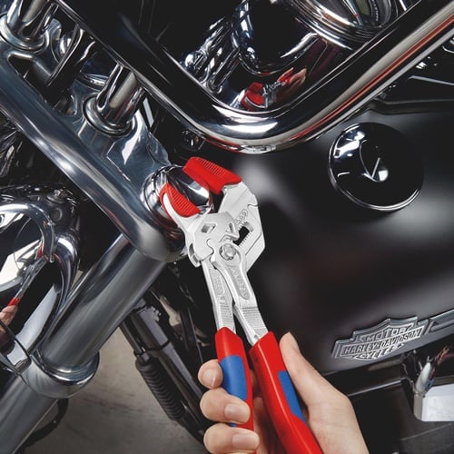 KNIPEX Zangenschlüssel L.250mm Spann-W.52mm verchr.Mehrkomp.-Hülle KNIPEX